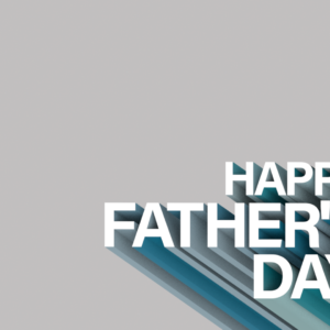Fathers Day Long Shadow Videos. Image celebrates fathers with the trendy 3D long shadow look.