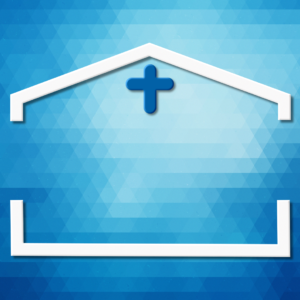 Welcome Home Graphics. "Welcome home" messages set against a blue mosaic background.