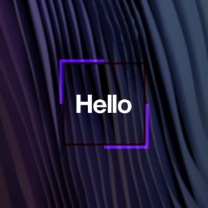 Advent Welcome To Church Social Media. Waves of fabric in purples, blues and white.