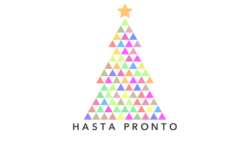 Christmas Tree Triangles Videos. Image features a colorful Christmas tree formed by many triangles.
