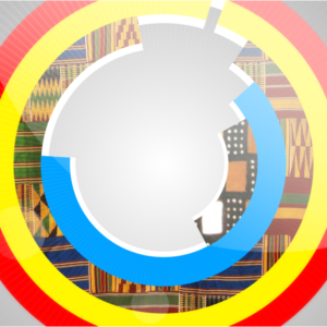 Black History Month Church Welcome Social Media. Swirls of color and rich African fabrics take center stage to help your church celebrate Black History Month.