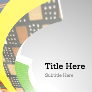 Black History Month Church Welcome PowerPoint. Swirls of color and rich African fabrics take center stage to help your church celebrate Black History Month.