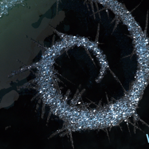 Ice Swirl Videos. Crystals swirl together to form circles of ice.