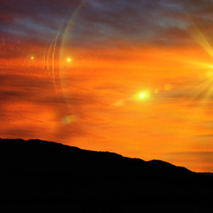 Guide Us (Daytime) PowerPoint. Video features the Star of Bethlehem against a night sky.