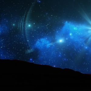Guide Us (Nightime) PowerPoint. Video features the Star of Bethlehem against a night sky.