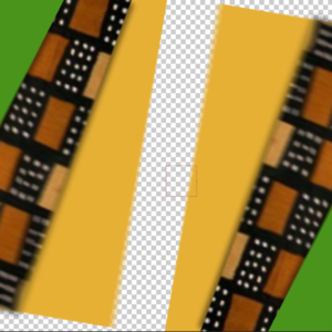 African Cloth Transition and Lower Third. Colorful video transition features African fabrics.