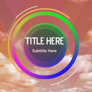 Easter Sunrise Service PowerPoint. The rising morning sun lights a trio of crosses - one draped in the white cloth of Easter.