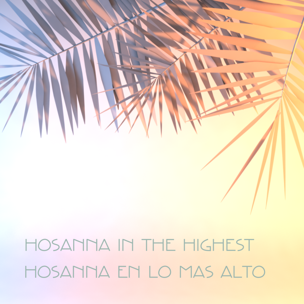 Palm Sunday Welcome Social Media