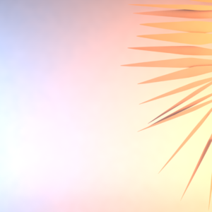 Palm Sunday Welcome Graphics. Modern worship resources for Palm Sunday featuring monochromatic palm fronds.