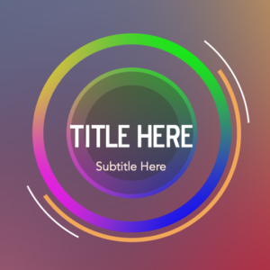 Easter Church Greeting PowerPoint. Welcome everyone to Easter Sunday with this modern set of resources filled with bright colors.