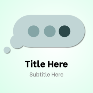 iWait PowerPoint. The familiar icon of an in-coming text or SMS message