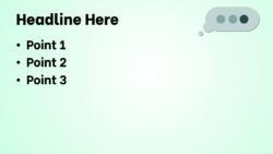 iWait PowerPoint. The familiar icon of an in-coming text or SMS message