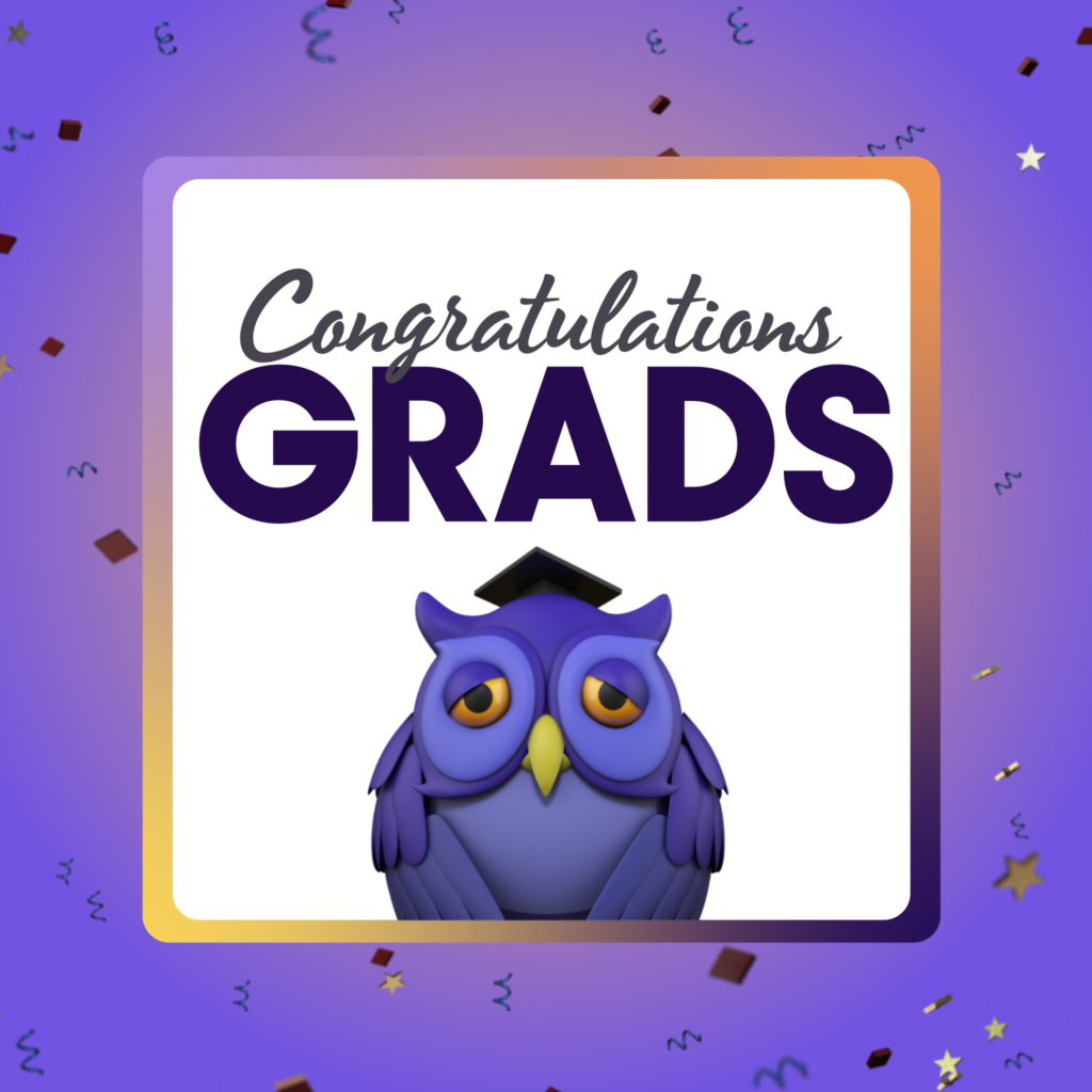 Graduation Owl Social Media