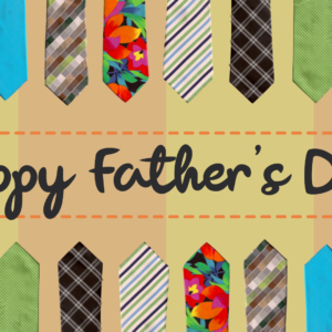 Father Day Tie Videos. A collection of colorful ties, lined up and ready for dads.