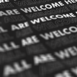 Liquid Welcome Videos. Words of welcome float on waves of liquid.