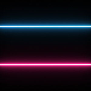 Neon Welcome Graphics. Welcoming messages with a neon glow.