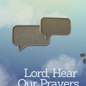 Prayer Social Media. Thought bubbles (prayers) drift slowly upward into the sky.