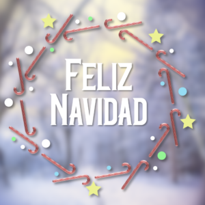 Candy Canes Graphics. Candy canes form a circle to wish everyone Merry Christmas.