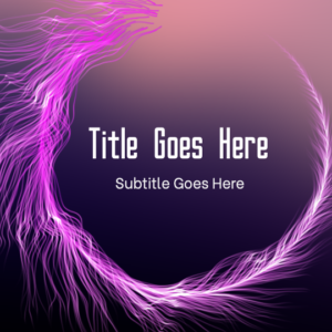 40 Days PowerPoint. The words "40 days" set against a purple background. Designed for use with Lent.