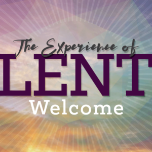 Experience of Lent Videos. Image features a sunburst against a sunrise background.
