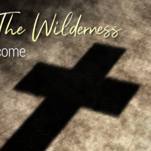 Into The Wilderness Videos. Shadow of a cross seen on the barren desert ground.