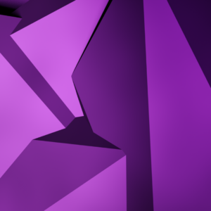 Lenten Season Graphics. The word "Lent" set against a purple low-poly background.