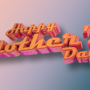 Mothers Day Greeting Videos. Mother's Day greeting set against a pastel background.