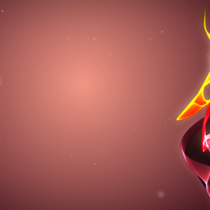 Pentecost Acts 2 Graphics. Stylized flame to celebrate Pentecost set against a red background.