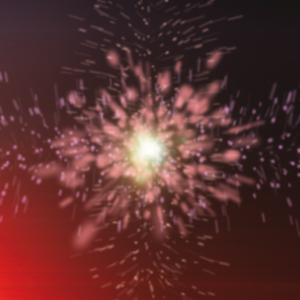 Pentecost Explosion Graphics. Particles explode on the screen - celebrating the energy of Pentecost.