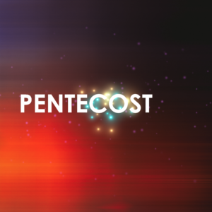 Pentecost Explosion Social Media. Particles explode on the screen - celebrating the energy of Pentecost.