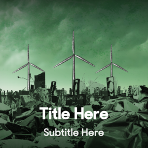 Environmental Racism PowerPoint. What appears to be the crucifixion is revealed to be a toxic dumping ground.