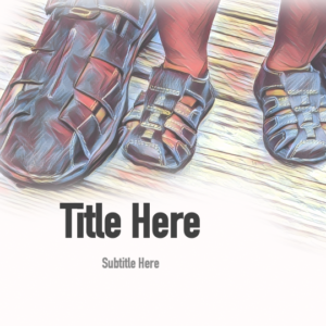 Fathers Day Worship Welcome PowerPoint. An African-American father and his child spending time together.