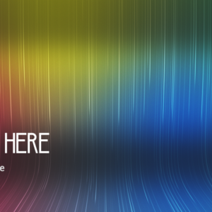 Pride Linear Background PowerPoint. A dynamic rainbow wall of color welcomes everyone.