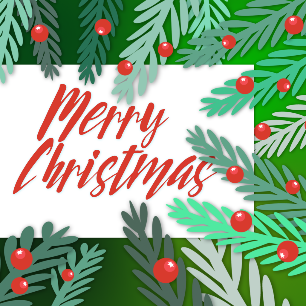 Christmas Fir Tree Social Media