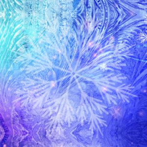 Winter Wonderland Graphics. A frosty scene in deep blues and purples to celebrate winter.