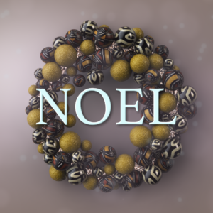 African Christmas Wreath Videos. Christmas wreath with ornaments inspired by African mud cloth