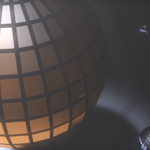 New Years Eve Ball Graphics. Spinning disco balls to celebrate the new year.
