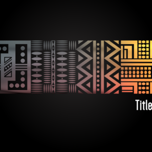 African Prints: Black History Month PowerPoint. Traditional tribal prints to celebrate Black History Month.