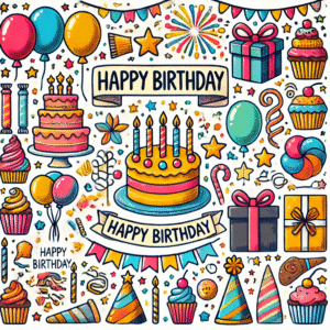 Happy Birthday Clip Art