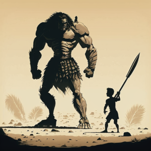 David and Goliath Stock Images. Illustrations and stock images to help you share the story of David and Goliath.