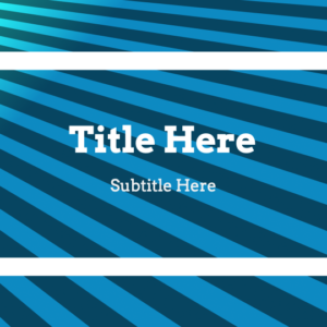 Line Gradient Background PowerPoint. Rows of lines against a gradient background of blues and greens.