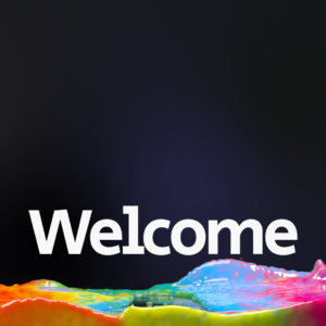 LGBT Pride Videos. Rainbow-colored liquid splashes - a festive way to show you are open and affirming.