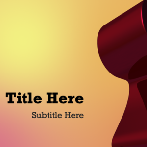 God Is Still Speaking PowerPoint. A red comma symbolizes that God is still speaking to us.