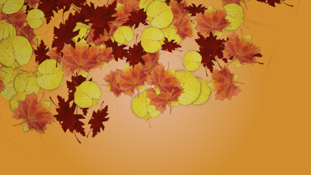Autumn Leaf Reveal Graphics