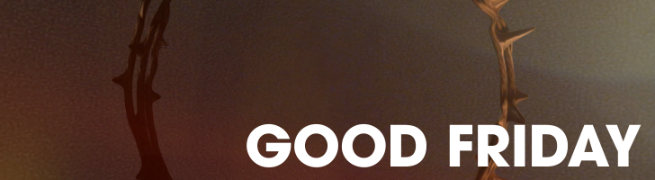 A crown of thorns against a dark background