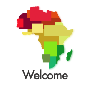 Africa Silhouette Videos. The continent of Africa formed by blocks of reds, golds and greens.