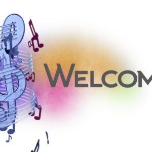 Musical Notes Videos. Musical notes float against a colorful background.