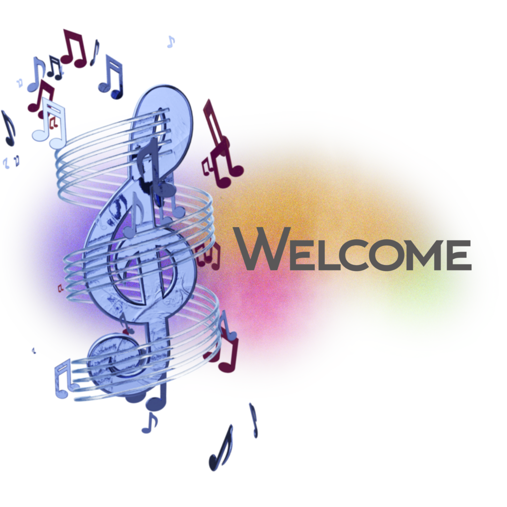 Welcome Musical Notes Musical Notes Social Media - Progressive Church Media