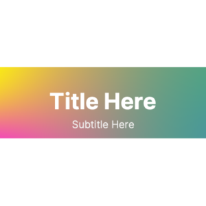 Greetings PowerPoint. Colorful resources to welcome everyone to your church.