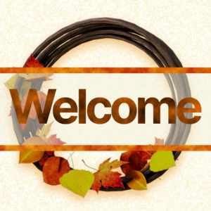Fall Wreath Videos. A wreath of fall leaves welcomes everyone.